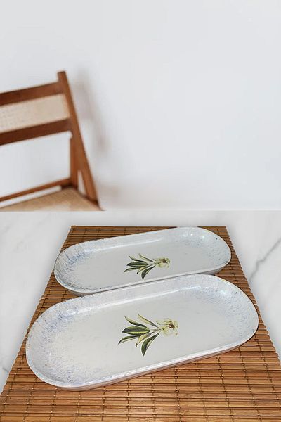 Keramika Magnolia Noyan Kayak Salad Plate 26cm 2 Pieces