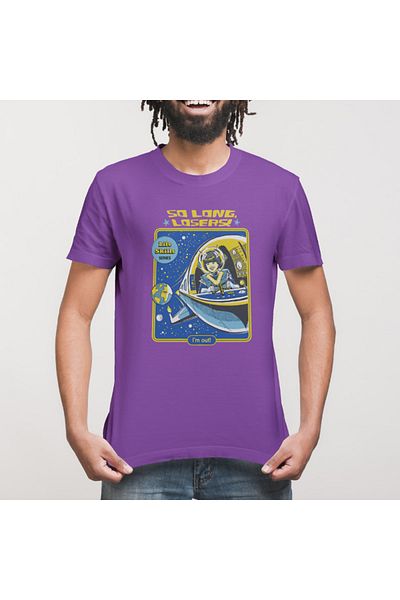 Built By Crazy Μπλουζάκι Unisex So Long Losers
