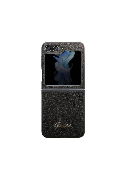 Guess Galaxy Z Flip 5 Uyumlu Kılıf Guess Lisanslı Yazı Logolu Glitter Script ...
