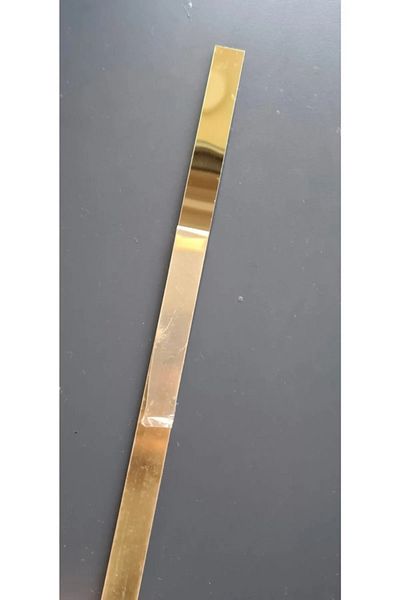 Mobiplas Gold Color Plexi Strip (18mm Width) - Pack of 5