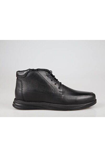 KOMCERO 3k1392 Dr Jells Справжня шкіра Чорні чоловічі повсякденні черевики