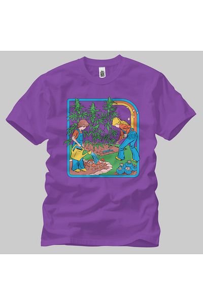Built By Crazy Μπλουζάκι Unisex Magical Garden