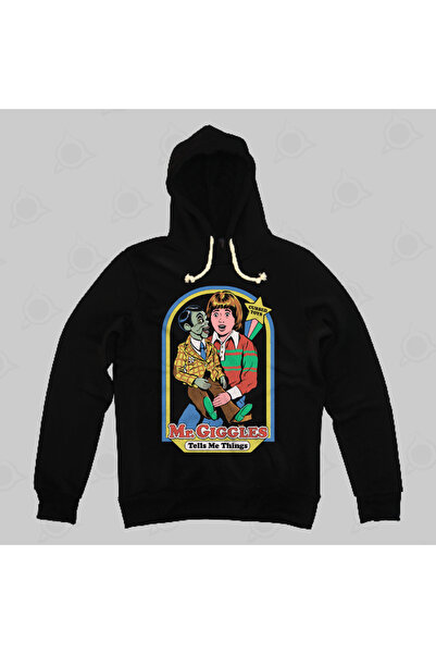 Built By Crazy Hanorac cu glugă unisex Mr Giggles