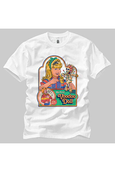 Built By Crazy Primul meu tricou unisex pentru păpușa voodoo