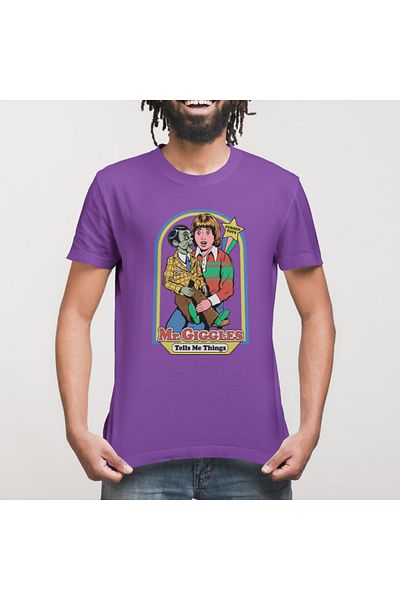 Built By Crazy Μπλουζάκι Unisex Mr Giggles