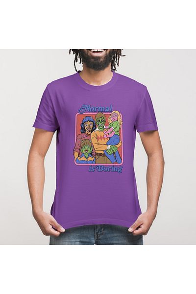 Built By Crazy Unisex Normal T-Shirt - Απλό σχέδιο