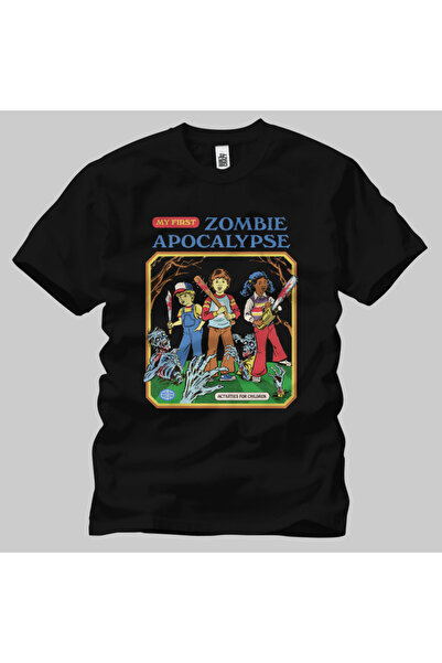 Built By Crazy Primul meu tricou unisex Zombie Apocalypse