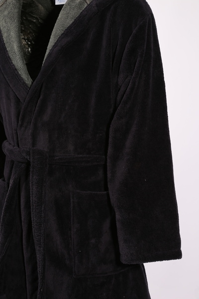Çeştepe Aday Hooded Bathrobe Triga Cotton