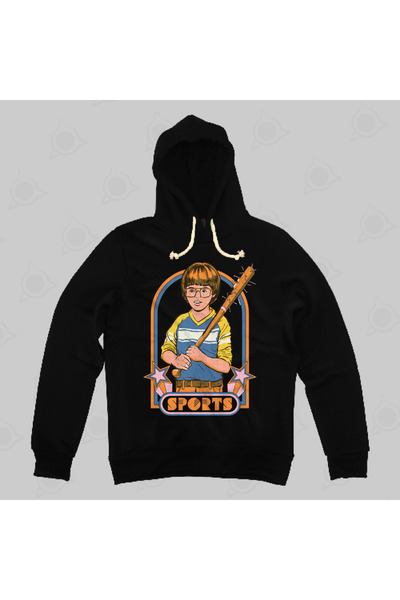 Built By Crazy سويت شيرت بغطاء للرأس للجنسين من Extreme Sports