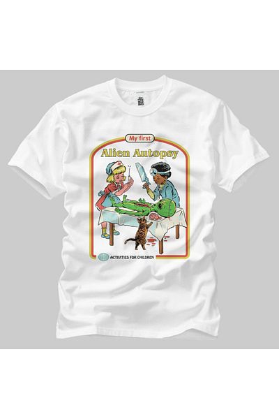 Built By Crazy Tricou unisex My First Alien Autopsy