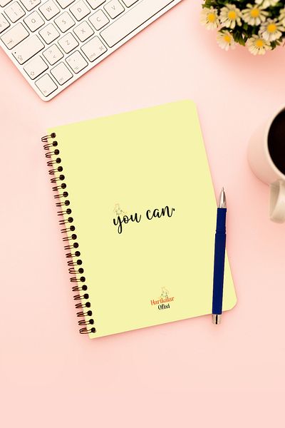 Harikalar Ofisi A5 Striped Notebook You Can Themed 14*19