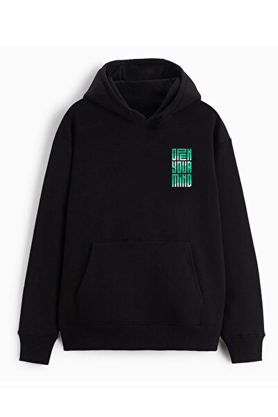 Open Your Mind Oversize Hoodie