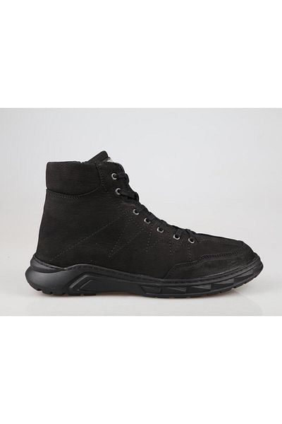 Pierre Cardin 221110 Black Nubuck Men's Boots