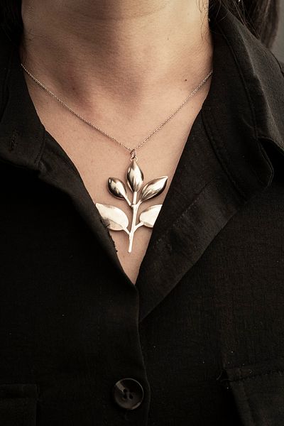 Handygoo Peanut Copper Necklace and Copper Earrings