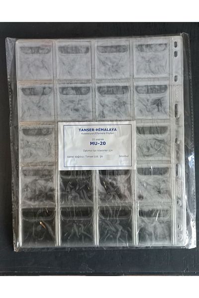 Tanser Himalaya MUNTEN Type envelope type fey with lid, 20 eye