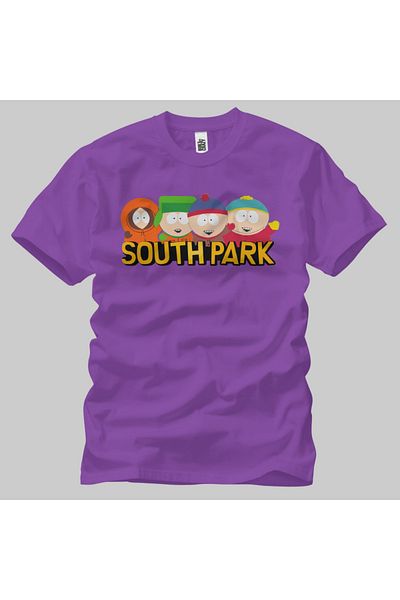Built By Crazy Μπλουζάκι South Park Boys Wide Unisex