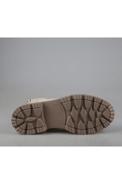 Pierre Cardin Cream Colored Women's Boots - 52517 Model