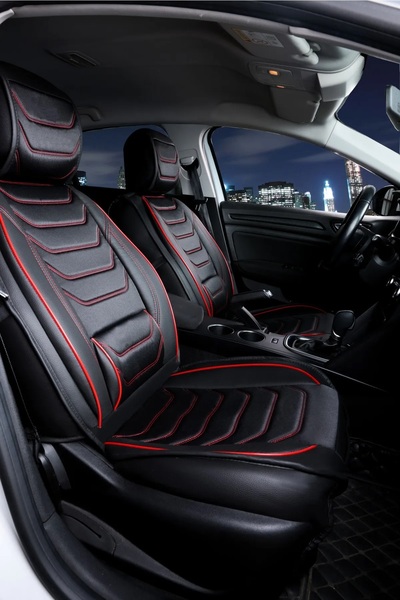 Generic Brand غطاء مقعد سيارة من الجلد الفاخر متوافق مع Honda CR-V مجموعة من ...