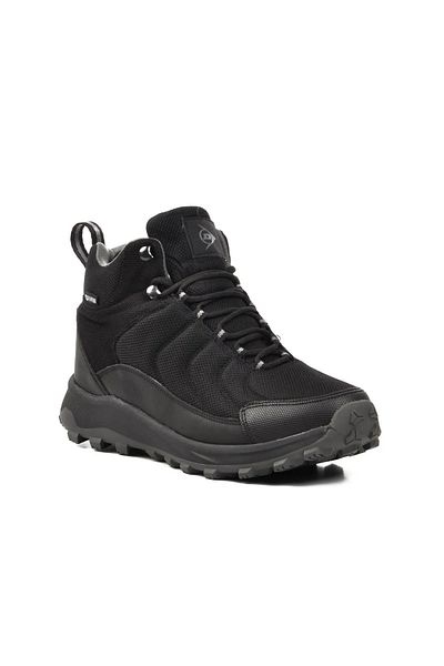 DUNLOP Men's Black 100% Waterproof Boots Keeps Feet Warm Comfortable Orthopedic Non-Slip Special Sole 00170