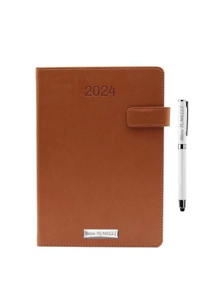Keskin Color Keskin Color Thermo Leather 2024 Daily Agenda 16x24 (2 pieces)