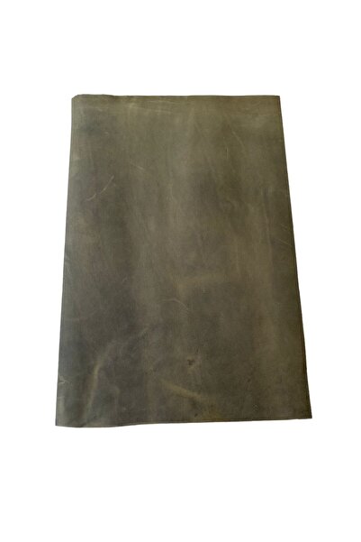 DERİONLİNE DERİ HOBİ A3 BOYUT OLİVE CRAZY