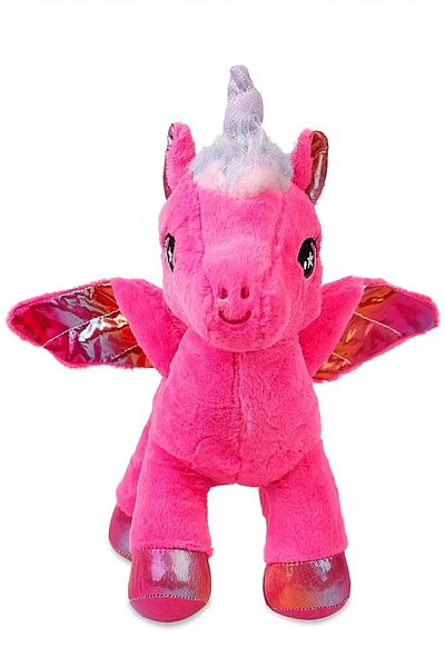 Şeker Adası Winged Unicorn Horse 30 cm Toy Plush Pony Horse Sleeping and Playmate Food
