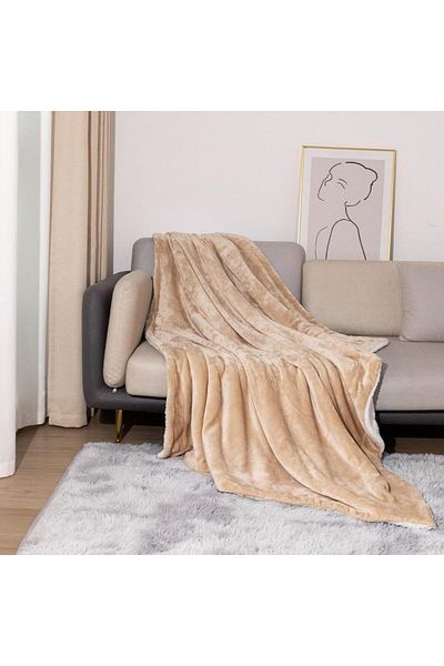 MORDRY Plush Single Blanket, TV blanket