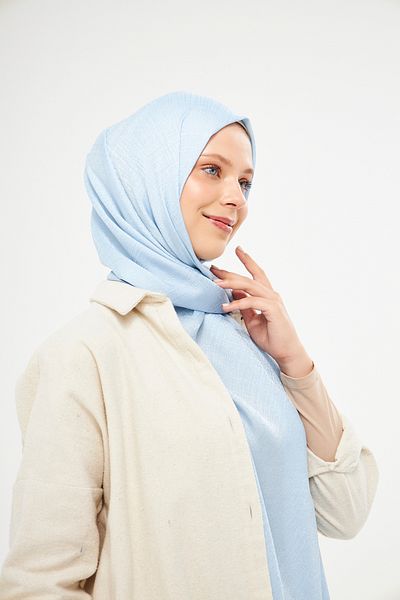 Şehr-i Şal İstanbul SAKA FASHION CITY-I SHAL WITH STRAW PATTERNED SHAL