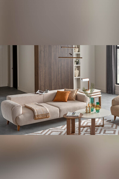 Kelebek Calina Yataklı Üçlü Koltuk