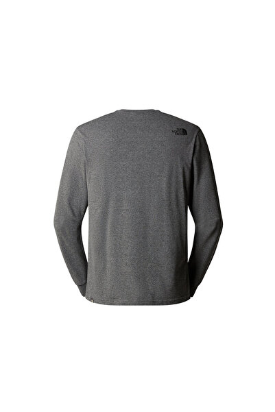 THE NORTH FACE M L/S Simple Dome Tee Men's Casual T-Shirt NF0A3L3BDYY1 Grey