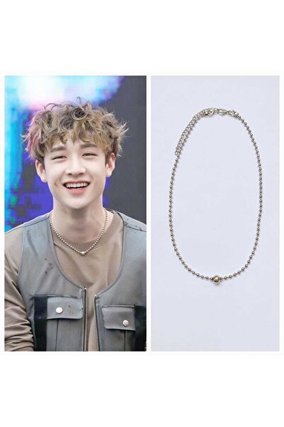 REN AKSESUAR قلادة KPOP STRAYKIDS بانج تشان