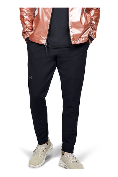 Under Armour بنطال رياضي أسود - رمادي غامق للرجال 1352028 -001