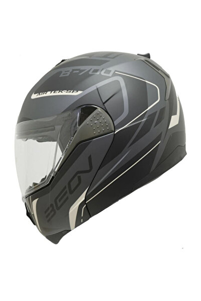 Genel Markalar Beon B700 Çene Açılır Kask (Aır Tek)