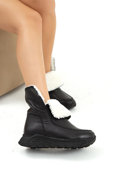 Tamer Tanca Kadın Deri Casual Bot 945 7300 Bn Bot Sk22/23