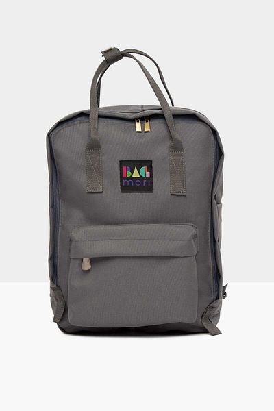 Bagmori Gray Women's Square Strap Adjustable Bag M000001621
