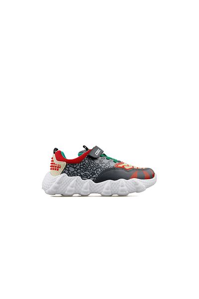 Cool Kids Incaltaminte casual pentru copii Godzilla Flt Green GODZILLA-FLT-GREEN Gri