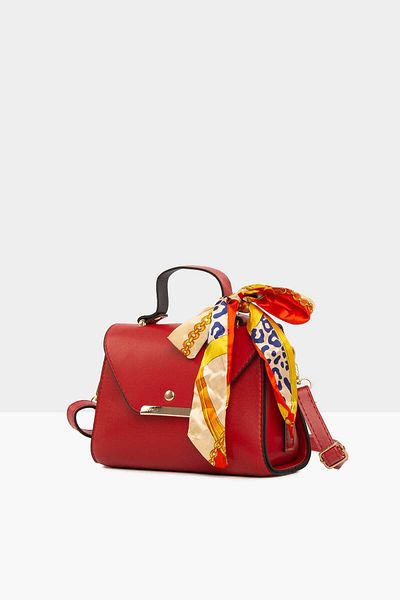 Bagmori Red Women's Covered Shawl Strap Bag M000003228