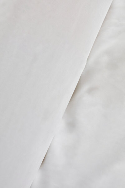 Karaca Home Cool Touch Stripe Двоспальний комплект постільної білизни білий