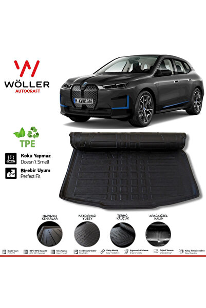 wöller Bmw İX Bagaj Havuzu 2021 Sonrası 3D Wöller Ultraflex Esnek