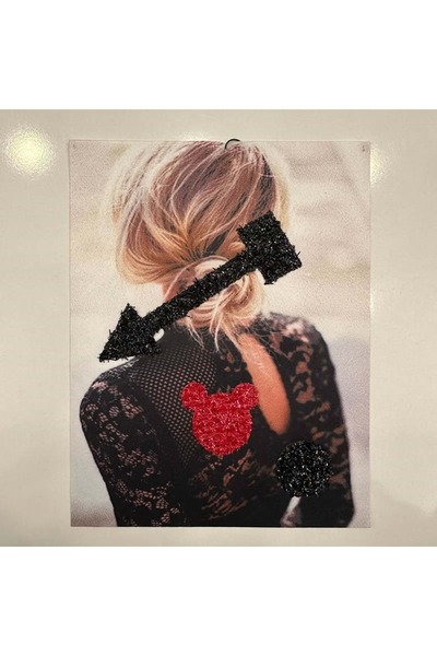 AĞIRSOY Tricou cu broderie Gofres Tudg15 Lățime 14 Cm Lungime 18 Cm - Prețul este pentru 4 bucăți