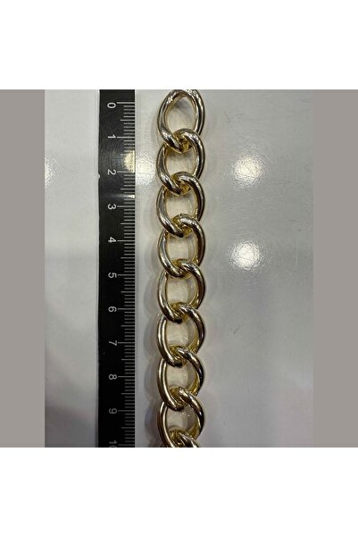 AĞIRSOY Lanț din aluminiu Za104 - 3.2x15x20 Culoare Aur Pretul este pentru 10 metri