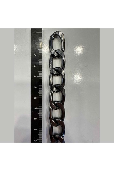 AĞIRSOY Lanț din aluminiu Za 99 -4 Nk Culoare Negru. Prețul este pentru 5 metri