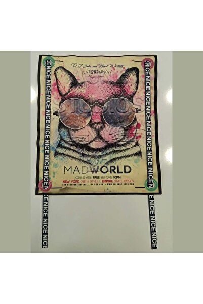 AĞIRSOY Tricou cu ghețară Tudg22 Lățime 15 cm Lungime 18 cm - Prețul este pentru 4 bucăți