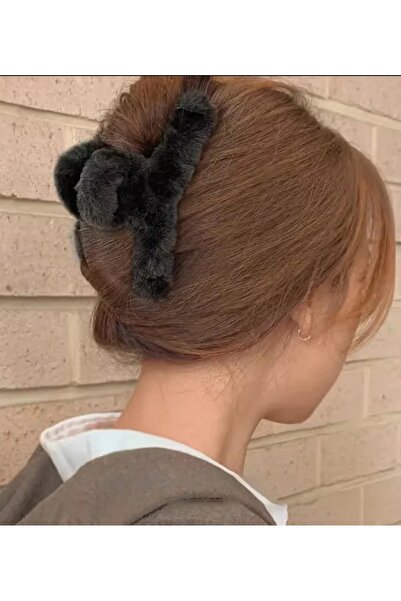 MutluBiDünya Vintage Peluş Mandal Toka