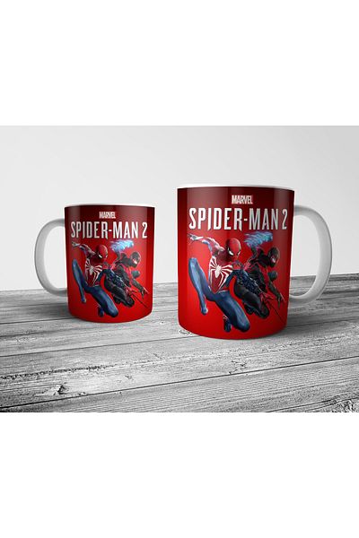 Pixxa Spider-Man 2 - Spider-Man Themed Mug Cup Model