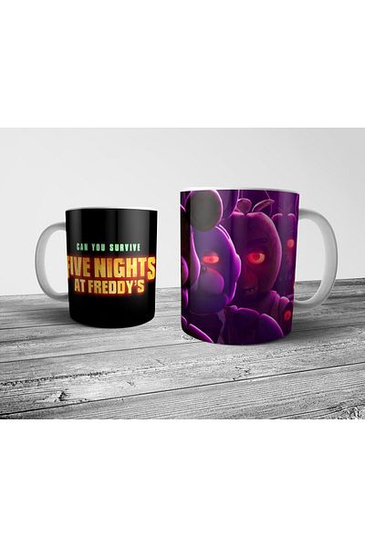 Pixxa Five Nights at Freddy's Pizza Shop - Movie Mug Cup Model 4