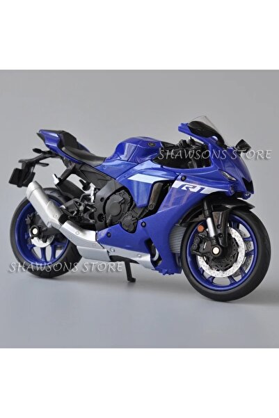 CarStore YAMAHA YZF R1 1:12 MODEL MAKET MOTOR MAVİ