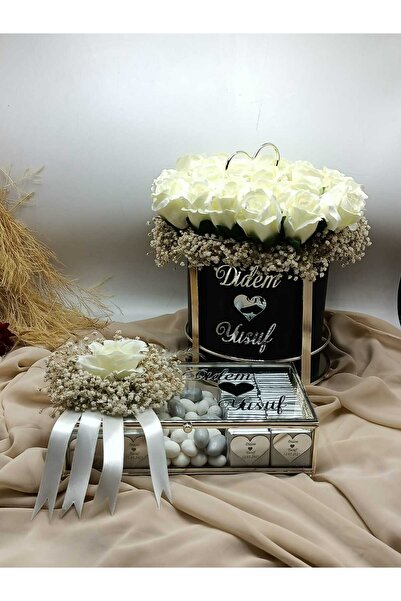 ZEKAAVM Kız İsteme Çikolatası İsteme çiçeği Söz,Nişan,Düğün,Kına