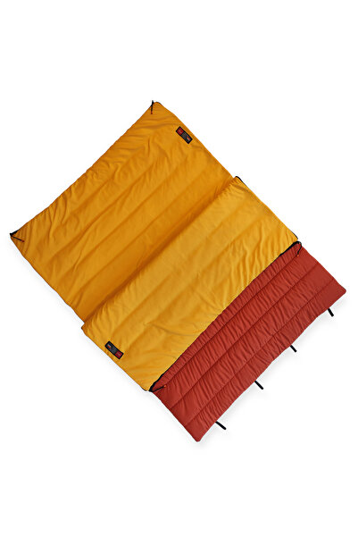 Naturecamp Era 350 Orange -15 Degree Combine Double Padded Sleeping Bag