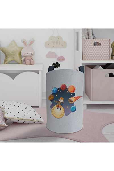 BABY and CHILDREN 'S ROOM astronaut child and planetary toy basket